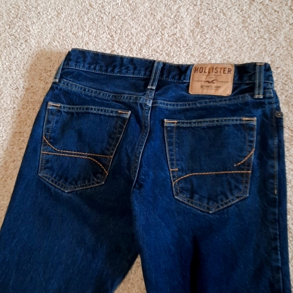 Hollister Slim Straight men's jeans size 28 x 30 button fly - Picture 4 of 4